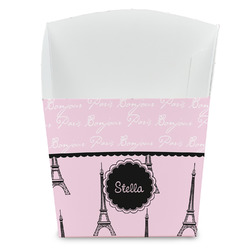 Paris & Eiffel Tower French Fry Favor Boxes (Personalized)