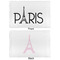 Paris & Eiffel Tower Full Pillow Case - APPROVAL (partial print)
