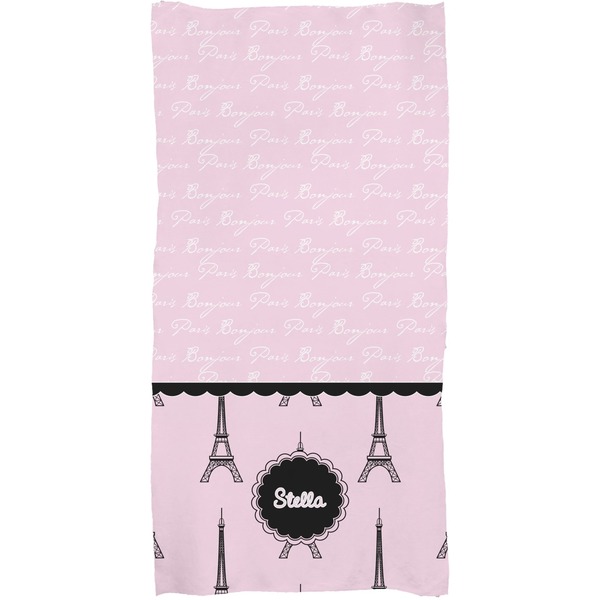Paris & Eiffel Tower Full Sized Bath Towel - Apvl