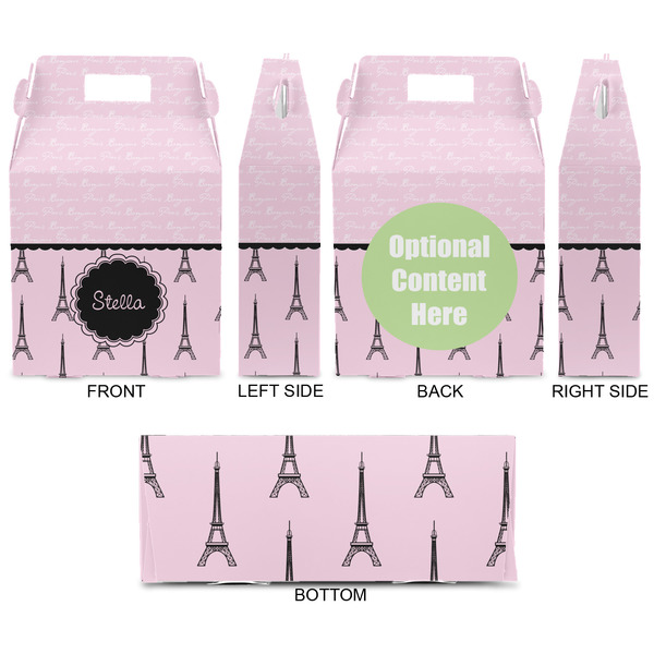 Paris & Eiffel Tower Gable Favor Box - Approval