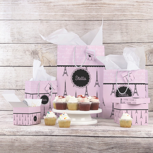 Paris & Eiffel Tower Gift Bags - In Context
