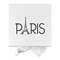 Paris & Eiffel Tower Gift Boxes with Magnetic Lid - White - Approval