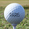 Paris & Eiffel Tower Golf Ball - Branded - Tee