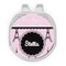 Paris & Eiffel Tower Golf Ball Marker - Hat Clip - Silver