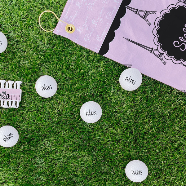 Paris & Eiffel Tower Golf Balls - Generic - Set of 12 - LIFESTYLE