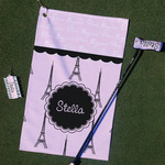 Paris & Eiffel Tower Golf Towel Gift Set (Personalized)