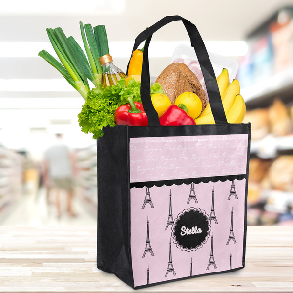 Paris & Eiffel Tower Grocery Bag - LIFESTYLE