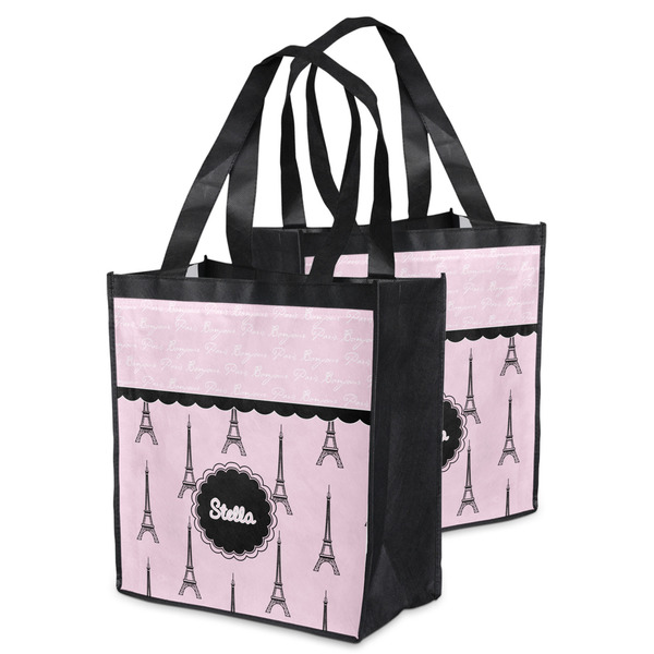 Paris & Eiffel Tower Grocery Bag - MAIN