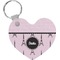 Paris & Eiffel Tower Heart Keychain (Personalized)