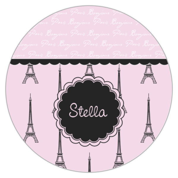 Paris & Eiffel Tower Icing Circle - XSmall - Single