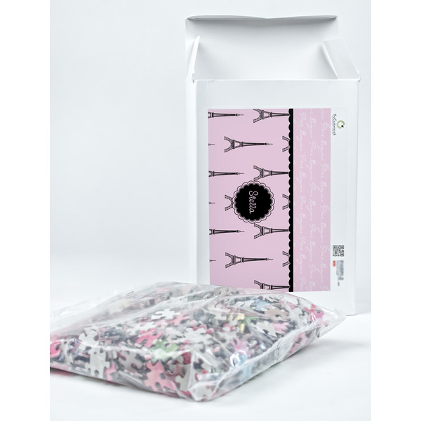 Paris & Eiffel Tower Jigsaw Puzzle 1014 Piece - Box