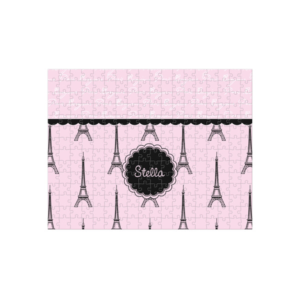 Custom Paris & Eiffel Tower 252 pc Jigsaw Puzzle (Personalized)