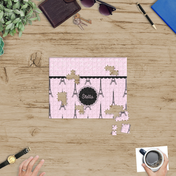 Paris & Eiffel Tower Jigsaw Puzzle 252 Piece - In Context