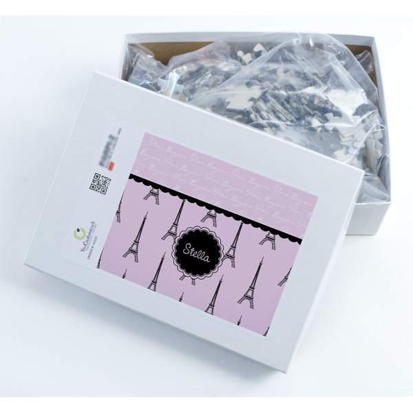 Paris & Eiffel Tower Jigsaw Puzzle 500 Piece - Box