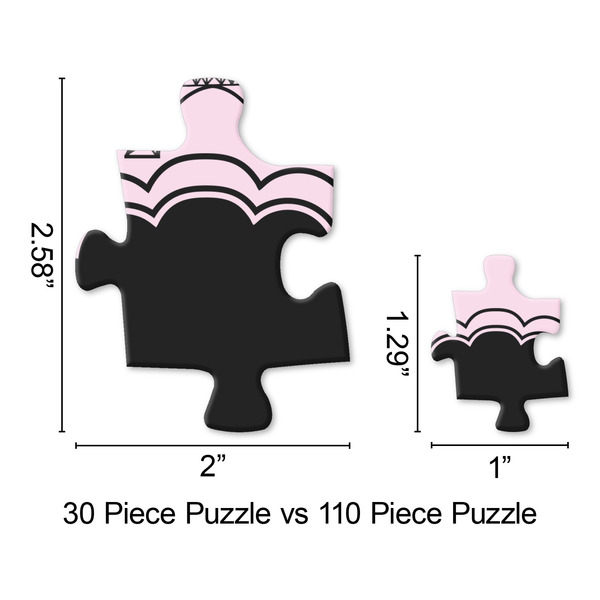 Paris & Eiffel Tower Jigsaw Puzzle - Piece Comparison