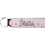 Paris & Eiffel Tower Neoprene Keychain Fob (Personalized)