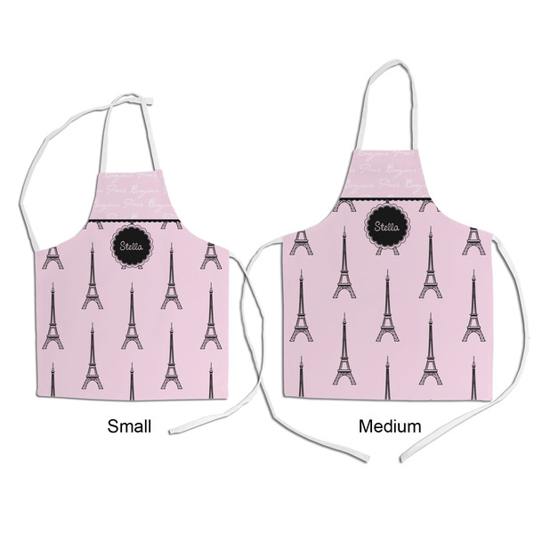 Paris & Eiffel Tower Kid's Aprons - Comparison