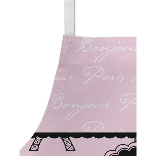 Paris & Eiffel Tower Kid's Aprons - Detail