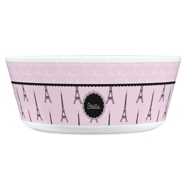 Paris & Eiffel Tower Kids Bowls - FRONT