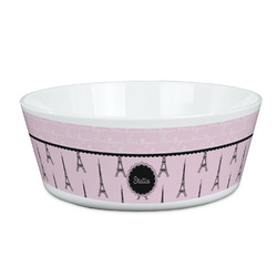Paris & Eiffel Tower Kid's Bowl (Personalized)
