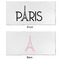 Paris & Eiffel Tower King Pillow Case - APPROVAL (partial print)