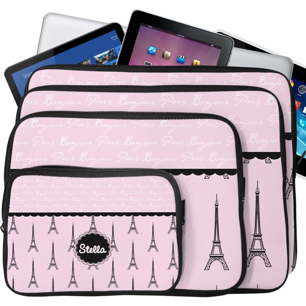 Paris & Eiffel Tower Laptop Case Sizes
