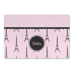 Paris & Eiffel Tower Large Rectangle Car Magnet (Personalized)