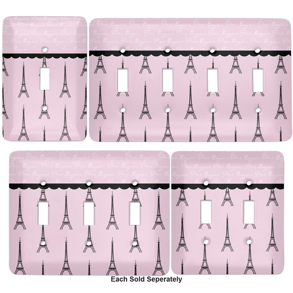 Paris & Eiffel Tower Light Switch Covers all sizes