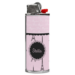 Paris & Eiffel Tower Case for BIC Lighters (Personalized)