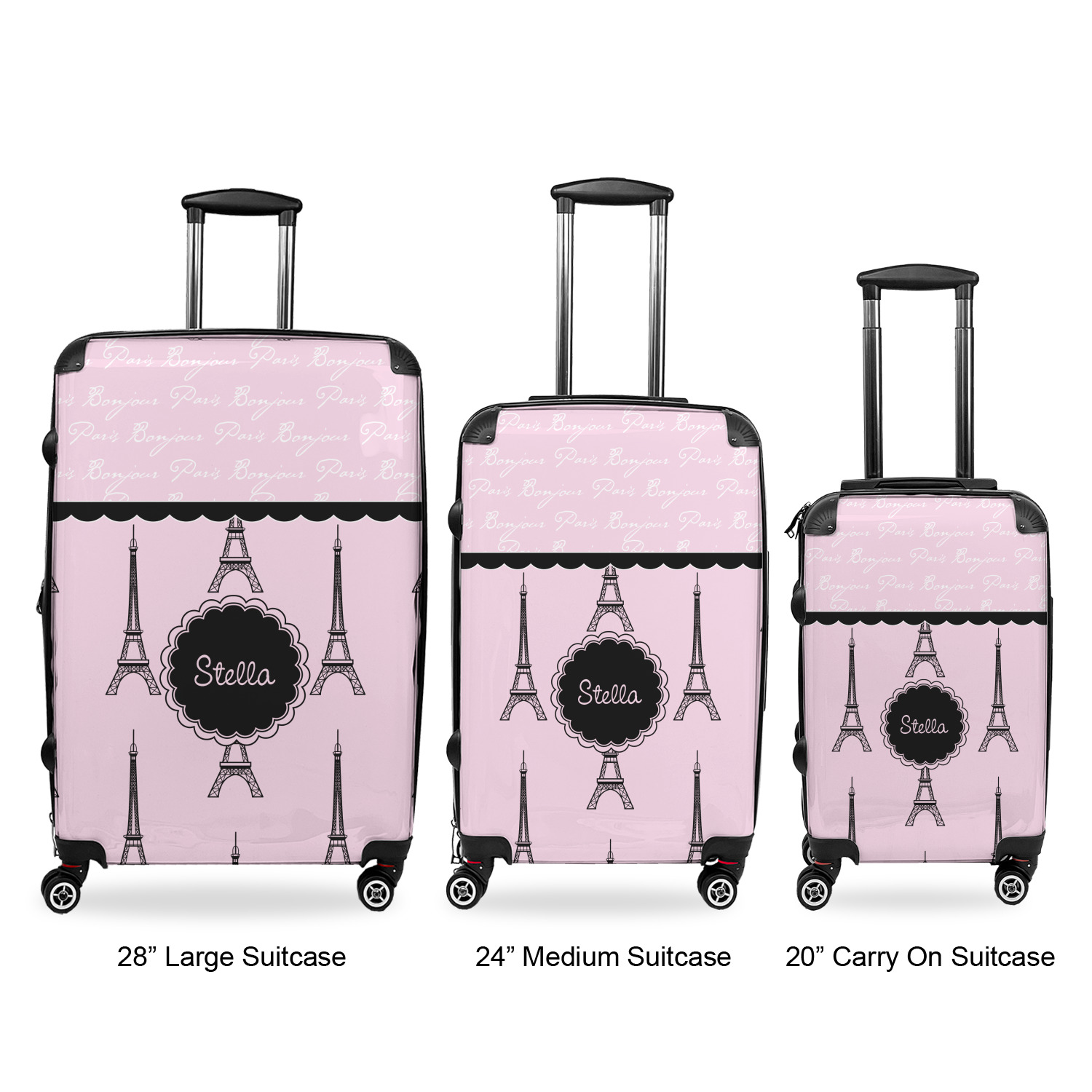 personalized luggage sets