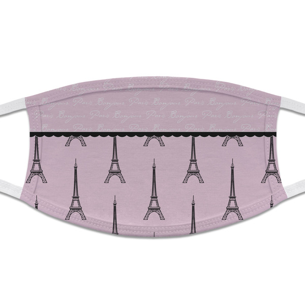 Custom Paris & Eiffel Tower Cloth Face Mask (T-Shirt Fabric)