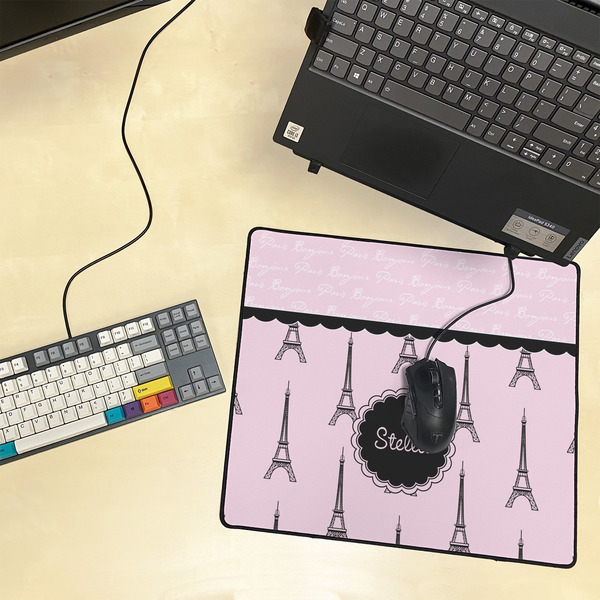 Paris & Eiffel Tower Medium Gaming Mats - LIFESTYLE