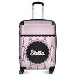Paris & Eiffel Tower Suitcase - 24" Medium - Checked (Personalized)