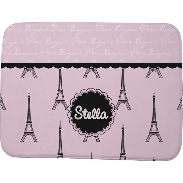 Paris & Eiffel Tower Memory Foam Bath Mat 48 X 36