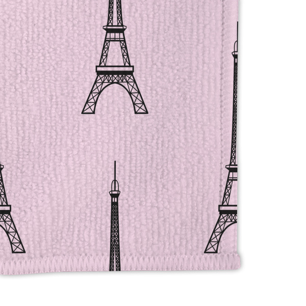 Paris & Eiffel Tower Microfiber Dish Rag - DETAIL