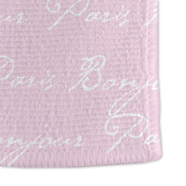 Paris & Eiffel Tower Microfiber Dish Towel - DETAIL