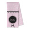 Paris & Eiffel Tower Kitchen Towel - Microfiber (Personalized)