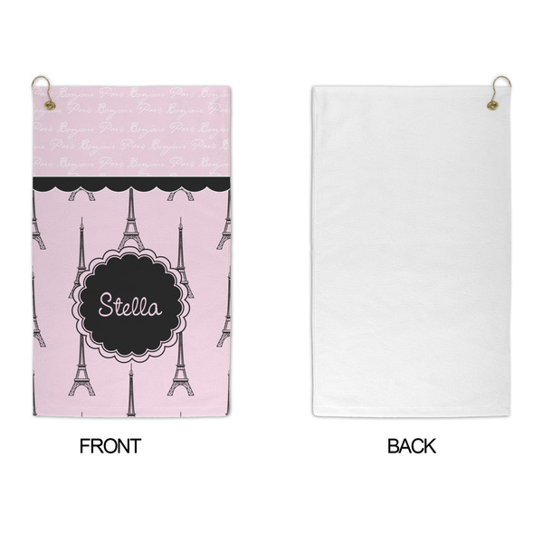 Paris & Eiffel Tower Microfiber Golf Towels - APPROVAL