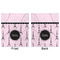 Paris & Eiffel Tower Minky Blanket - 50"x60" - Double Sided - Front & Back