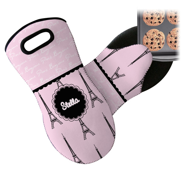 Paris & Eiffel Tower Neoprene Oven Mitt