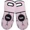 Paris & Eiffel Tower Neoprene Oven Mitts - Set of 2 w/ Name or Text