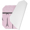 Paris & Eiffel Tower Octagon Placemat - Single front (folded)