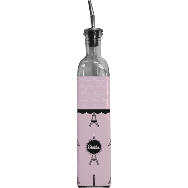 Custom Paris & Eiffel Tower Oil Dispenser Bottle (Personalized)