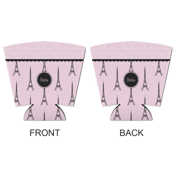 Paris & Eiffel Tower Party Cup Sleeves - with bottom - APPROVAL