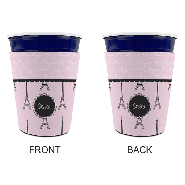 Paris & Eiffel Tower Party Cup Sleeves - without bottom - Approval