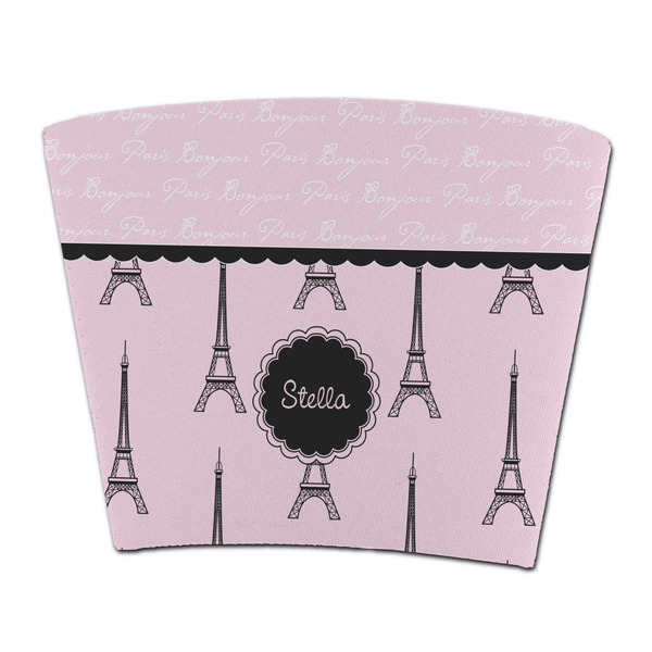 Custom Paris & Eiffel Tower Party Cup Sleeve - without bottom (Personalized)