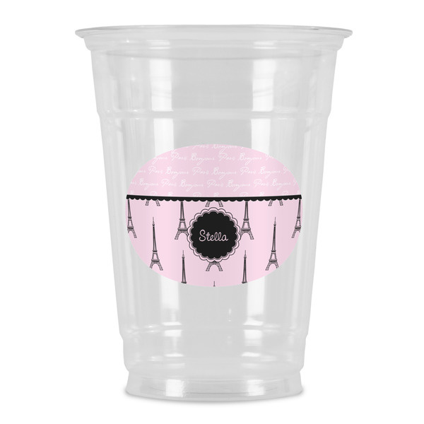 Custom Paris & Eiffel Tower Party Cups - 16oz (Personalized)