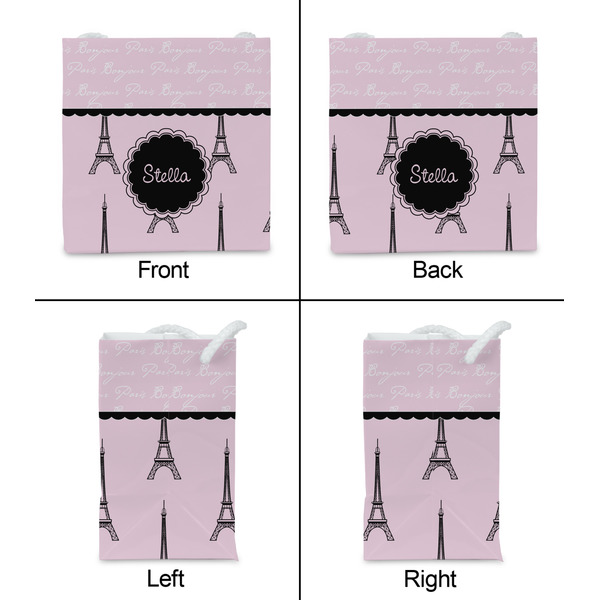 Paris & Eiffel Tower Party Favor Gift Bag - Gloss - Approval