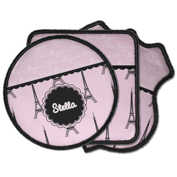 Custom Paris & Eiffel Tower Iron on Patches (Personalized)