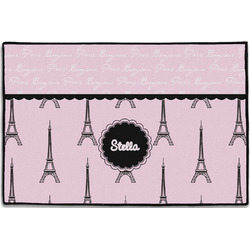 Paris & Eiffel Tower Door Mat - 36"x24" (Personalized)
